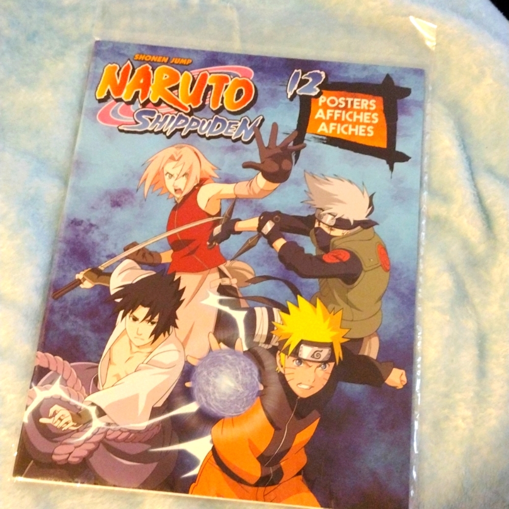 NARUTO SHIPPUDEN 12 POSTERS